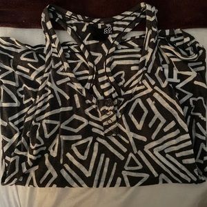 FOX Button-up Tank Top